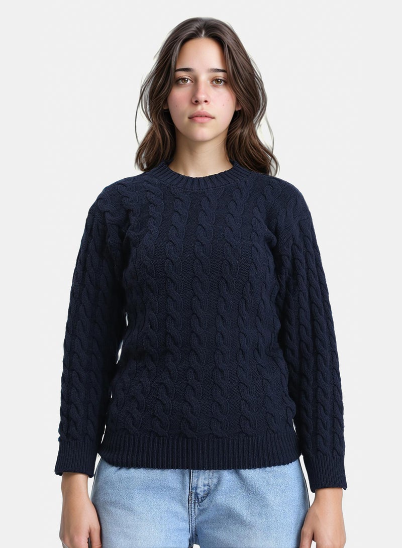 Ravin Women Long Sleeve Knit Pullover - Image 1